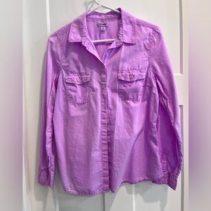 Old Navy cotton camp shirt size medium